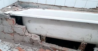 Демонтаж ванной комнаты в Лыткарино - стоимость работ от 828 руб. | Сварной-Лтк